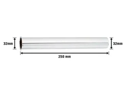 Zubehör Für Küchenarmatur|Ersatzteile Küchenarmatur<Tauchrohr Ø 32 mm x 250 mm Verchromt