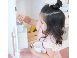 Herde|Kühlschränke<Teamson Kids Little Chef Paris Modulare Spielküche Weiß Roségold