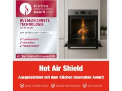 Telefunken Kochfelder<Backofen Einbaubackofen Autark 78 Liter Hot Air Shield 60 cm Einbau Ofen Ohne Kochfeld Schwarz
