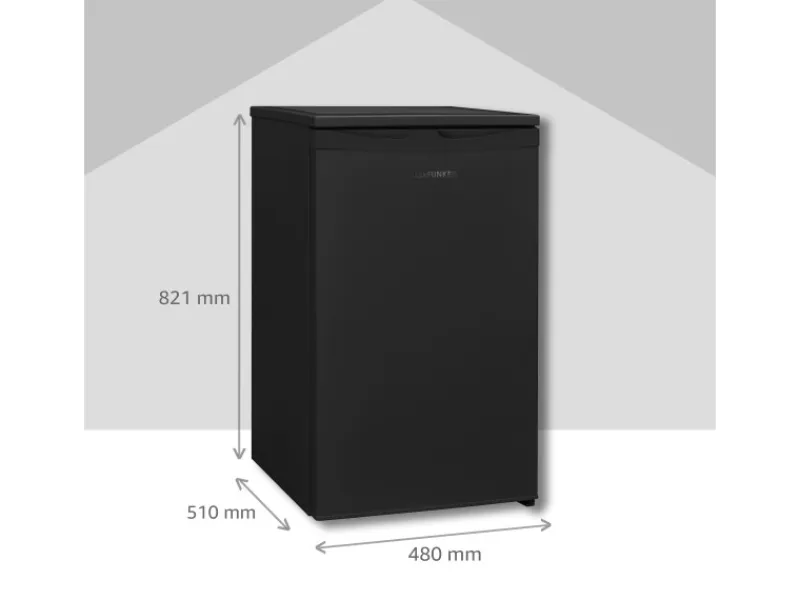 Discount Telefunken Gefrierschrank 63L Nutzinhalt Tiefkühlschrank 4Sterne Höhe 82,1cm Breite 48cm CF-34-101-B
