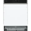 Telefunken Geschirrspüler 60 cm Teilintegrierbar Einbau Spülmaschine 12 Maßgedecke 6 Programme AquaStop GET6012DI< Geschirrspüler