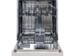 Telefunken Geschirrspüler 60 cm Teilintegrierbar Einbau Spülmaschine 12 Maßgedecke 6 Programme AquaStop GET6012DI< Geschirrspüler