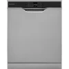 Telefunken Geschirrspüler<Geschirrspüler Freistehend 60 cm Spülmaschine Silber 12 Maßgedecke 6 Programme AquaStop Eco GFS6012DI