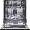Telefunken Geschirrspüler Vollintegrierbar 60 cm Einbau Spülmaschine 12 Maßgedecke 6 Programme AquaStop GEV6012D< Geschirrspüler