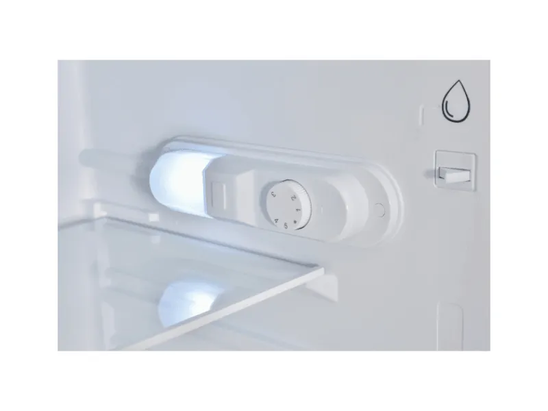 Telefunken Kühlschränke<Kühlschrank 255 Liter Freistehend mit Gemüsefach ohne Gefrierfach LED-Beleuchtung KTFK265ES2