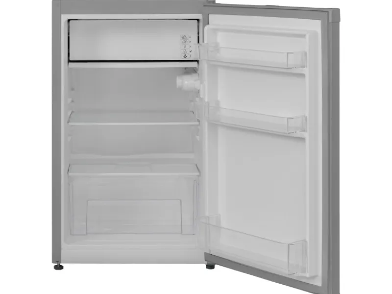 Telefunken Kühlschränke<Kühlschrank mit Gefrierfach Nur für Eiswürfel 89 Liter Klein Freistehend CF-33-101-S2 Silber