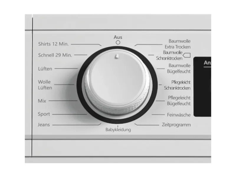 Telefunken Kondenstrockner 7kg mit 15 Programmen Knitterschutz Startzeitvorwahl T-11-400-W< Wäschetrockner