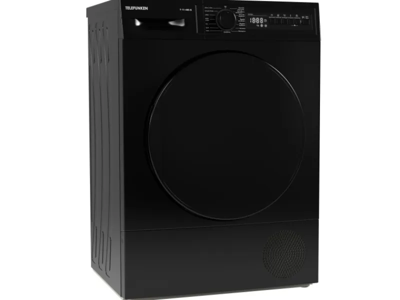 Telefunken Kondenstrockner 7kg mit 15 Programmen Knitterschutz Startzeitvorwahl T-11-400-B< Wäschetrockner