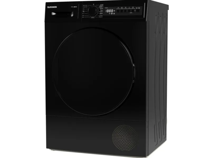 Telefunken Kondenstrockner 7kg mit 15 Programmen Knitterschutz Startzeitvorwahl T-11-400-B< Wäschetrockner
