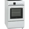 Telefunken Standherd mit Glaskeramik-Kochfeld Elektroherd Freistehend 50 cm Breit Herd mit Backofen und Kochfeld< Kochfelder|Herde