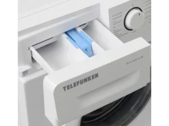 New Telefunken Waschmaschine 8kg 1400 U/Min. Inverter Motor AquaStop 15 Programme W-8-1400-A-W weiß