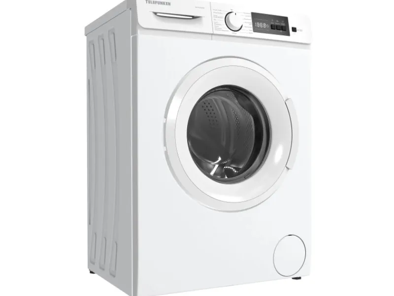 Telefunken Waschmaschine 7kg Frontlader 1400 U/Min. Inverter Motor AquaStop Schontrommel W714AS1W Weiß