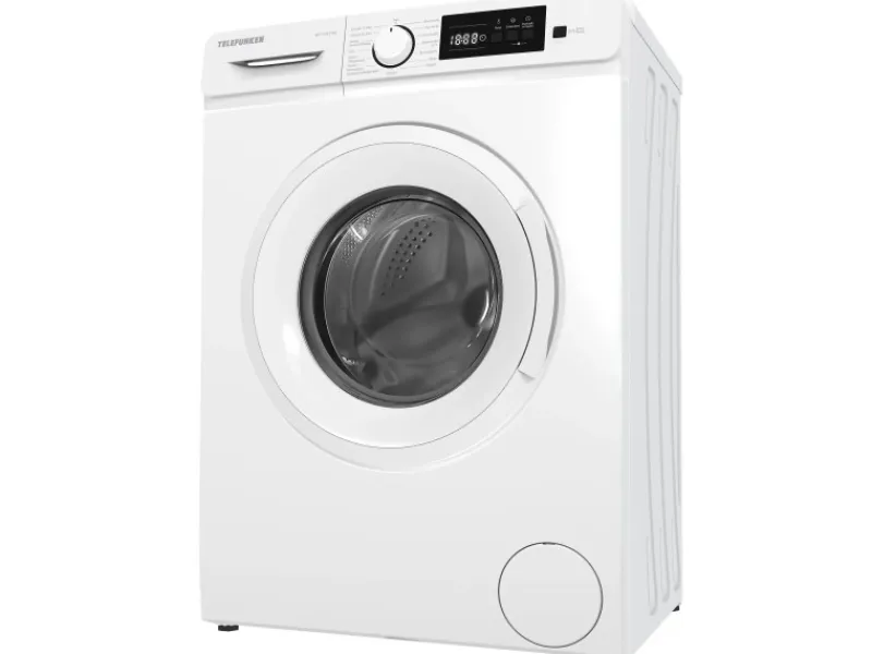 Telefunken Waschmaschine 7kg Frontlader 1400 U/Min. Inverter Motor AquaStop Schontrommel W714AS1W Weiß