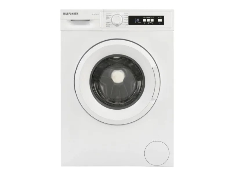 Telefunken Waschmaschine 5kg 1000 U/Min. Frontlader Schontrommel Überlaufschutz 15 Programme W-01-52-W weiß< Waschmaschinen