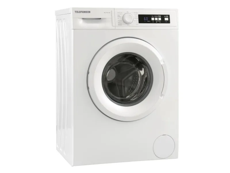 Telefunken Waschmaschine 5kg 1000 U/Min. Frontlader Schontrommel Überlaufschutz 15 Programme W-01-52-W weiß< Waschmaschinen