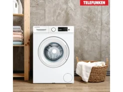 Best Telefunken Waschmaschine 7kg 1400 U/Min Inverter Motor AquaStop 15 Programme W-7-1400-A-W