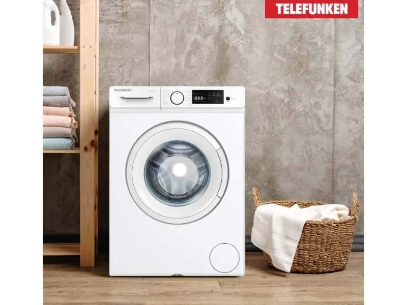 Best Telefunken Waschmaschine 7kg 1400 U/Min Inverter Motor AquaStop 15 Programme W-7-1400-A-W