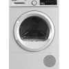 Telefunken Wärmepumpentrockner für 8 kg Wäsche Trockner Frontlader Wäschetrockner mit Knitterschutz Leise TWP8CW< Wäschetrockner