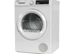Telefunken Wärmepumpentrockner für 8 kg Wäsche Trockner Frontlader Wäschetrockner mit Knitterschutz Leise TWP8CW< Wäschetrockner
