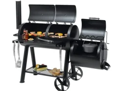 New Tepro Smoker Indianapolis Schwarz