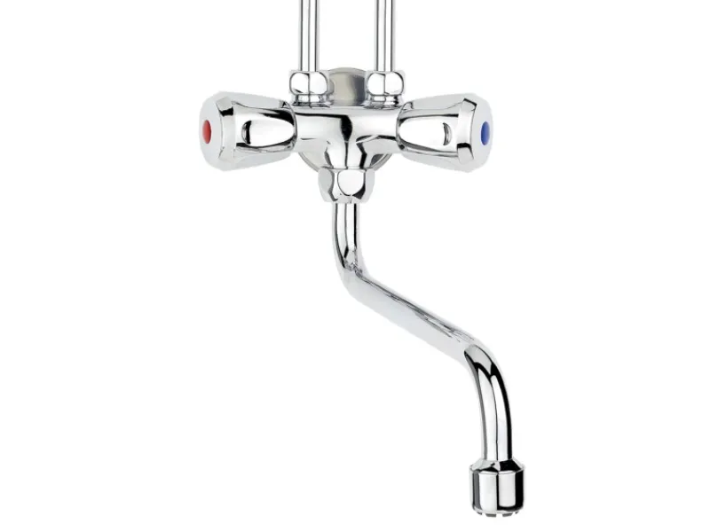 Thermoflow Obertischspeicher SETO 5 Liter mit Armatur QMIX10< Warmwasserspeicher|Einhebelmischer