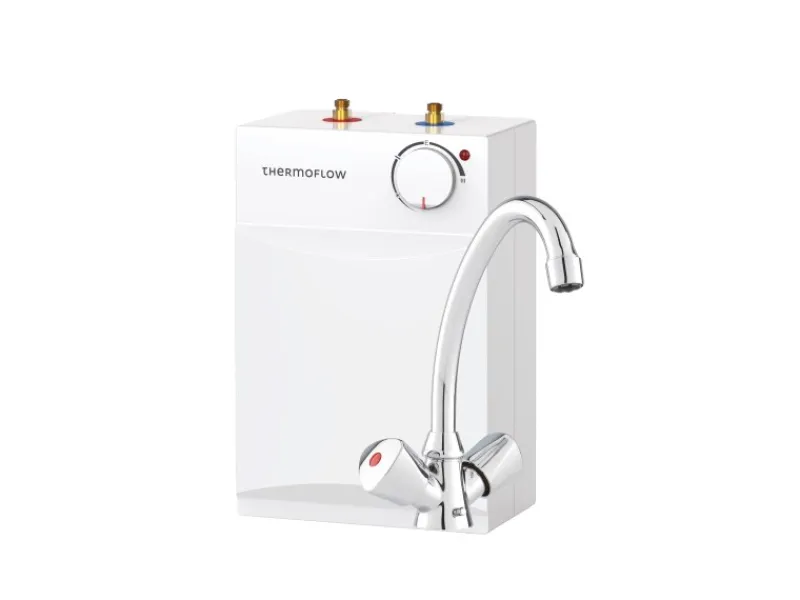 Thermoflow Warmwasserspeicher<Untertischspeicher SETU 5 Liter mit Armatur QMIX12