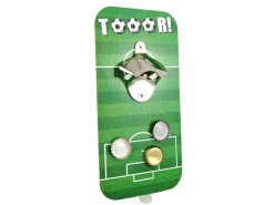Tifler Magnetischer Flaschenöffner Fußball Tor Mit Kronkorkenfänger< Kühlschränke