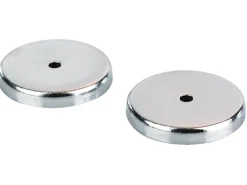 Tifler Kühlschränke<Rundmagnet Mit Chromblende Ø 31 mm Bis 2 kg 2 Stück