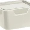Tontarelli Vorratsdosen|Vorratsbehälter<Organizer-Box Bella L 11,2 cm x 17,9 cm x 13,9 cm Weiß