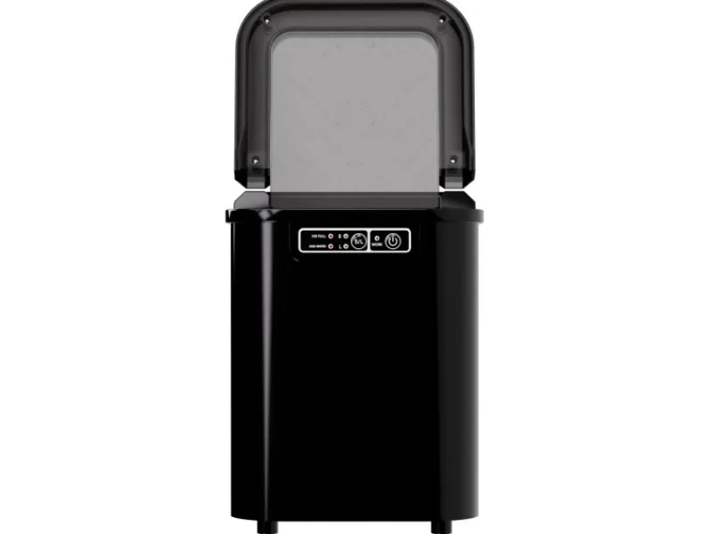 Online Tronitechnik Eiswürfelmaschine Ice Maker Eiswürfelbereiter Schwarz Kunststoff