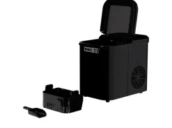 Online Tronitechnik Eiswürfelmaschine Ice Maker Eiswürfelbereiter Schwarz Kunststoff