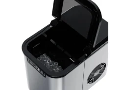 Tronitechnik Eiswürfelmaschine Ice Maker Eiswürfelbereiter Silber Edelstahl< Haushaltsgeräte