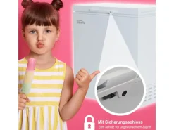 Tronitechnik Gefriertruhe Kühltruhe Borgar Pro Mit 2In1 Gefrier- Und Kühlfunktion | 160 Liter 184Kwh/Jahr Led Griff< Gefrierschränke