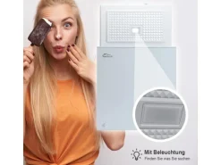 Tronitechnik Gefriertruhe Kühltruhe Borgar Pro Mit 2In1 Gefrier- Und Kühlfunktion | 160 Liter 184Kwh/Jahr Led Griff< Gefrierschränke