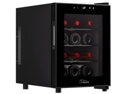 Tronitechnik Weinkühlschrank Bordeaux Getränkekühlschrank 31 Liter 12 Flaschen< Kühlschränke