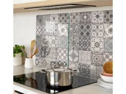Tulup Herdabdeckplatte SET aus 2 Stück 40x52 cm Schneidebrett Glas Schutzplatte Küchenutensilien Keramikfliesen< Herdabdeckungen|Herde