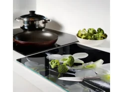 Schneidebretter<Tulup Herdabdeckplatte 80x52 cm Schneidebrett aus Glas Schutzplatte Küchenutensilien Spritzschutz Abdeckung Orchidee