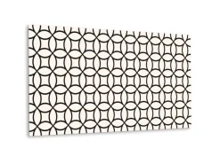 Küchenrückwände<Tulup Wandpaneel Geometrische Kreise Wandpaneel Selbstklebend 100x50 cm Wandverkleidung Innen Vinyl Wandverkleidung Selbstklebend