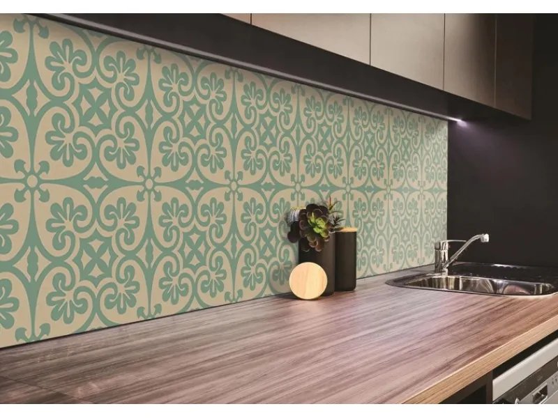Tulup Wandpaneel Orientalisches Klima Dekorpaneel 100x50 cm Wandpaneel Selbstklebend Wandverkleidung Innen< Küchenrückwände