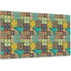 Küchenrückwände<Tulup Wandpaneel Patchwork Wandverkleidung Modern 100x50 cm Wandverkleidung Paneel Wandpaneel Selbstklebend