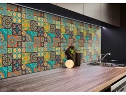 Küchenrückwände<Tulup Wandpaneel Patchwork Wandverkleidung Modern 100x50 cm Wandverkleidung Paneel Wandpaneel Selbstklebend
