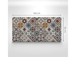 Tulup Wandpaneel Wunderschönes Mandala Wandverkleidung Selbstklebend 100x50 cm Wandverkleidung Kunststoff Wandverkleidung Paneel< Küchenrückwände