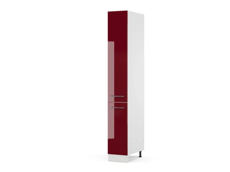 Küchenschränke<Vicco Apothekerschrank Fame-Line Medizinschrank für die Küche Bordeaux Hochglanz/Weiß 30 cm