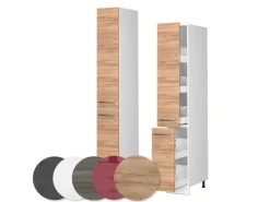 Küchenschränke<Vicco Apothekerschrank Fame-Line Medizinschrank für die Küche Goldkraft /Weiß 30 cm