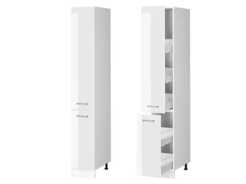 Küchenschränke<Vicco Apothekerschrank R-Line Medizinschrank für die Küche Hochglanz/ 30 cm