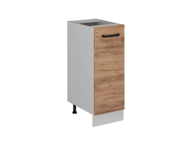 Küchenschränke<Vicco Apothekerschrank R-Line Goldkraft 30 cm ohne Arbeitsplatte