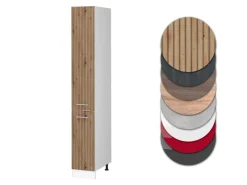 Vicco Apothekerschrank R-Line Medizinschrank für die Küche Artisan-Eiche/Weiß 30 cm< Küchenschränke