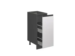 Vicco Apothekerschrank R-Line /Anthrazit 30 cm J-Shape ohne Arbeitsplatte< Küchenschränke