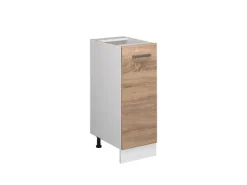 Küchenschränke<Vicco Apothekerschrank R-Line Medizinschrank für die Küche Sonoma/Weiß 30 cm ohne Arbeitsplatte