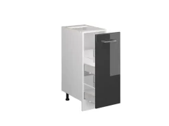 Vicco Apothekerschrank R-Line Hochglanz/Weiß 30 cm ohne Arbeitsplatte< Küchenschränke